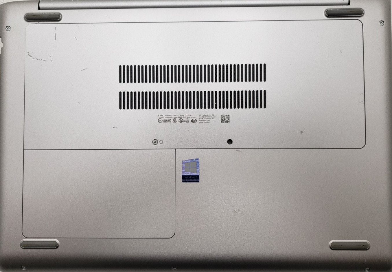 HP ProBook 450 G5 Laptop Intel Core i5-8250U 8GB RAM 256GB SSD 15.6″ Win 11 Pro.
