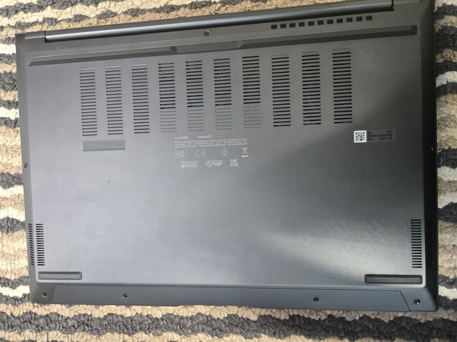 ASUS ZenBook 14 UX3405MA Q425MA OLED Intel Core Ultra 7 155H 16GB RAM 1TB SSD