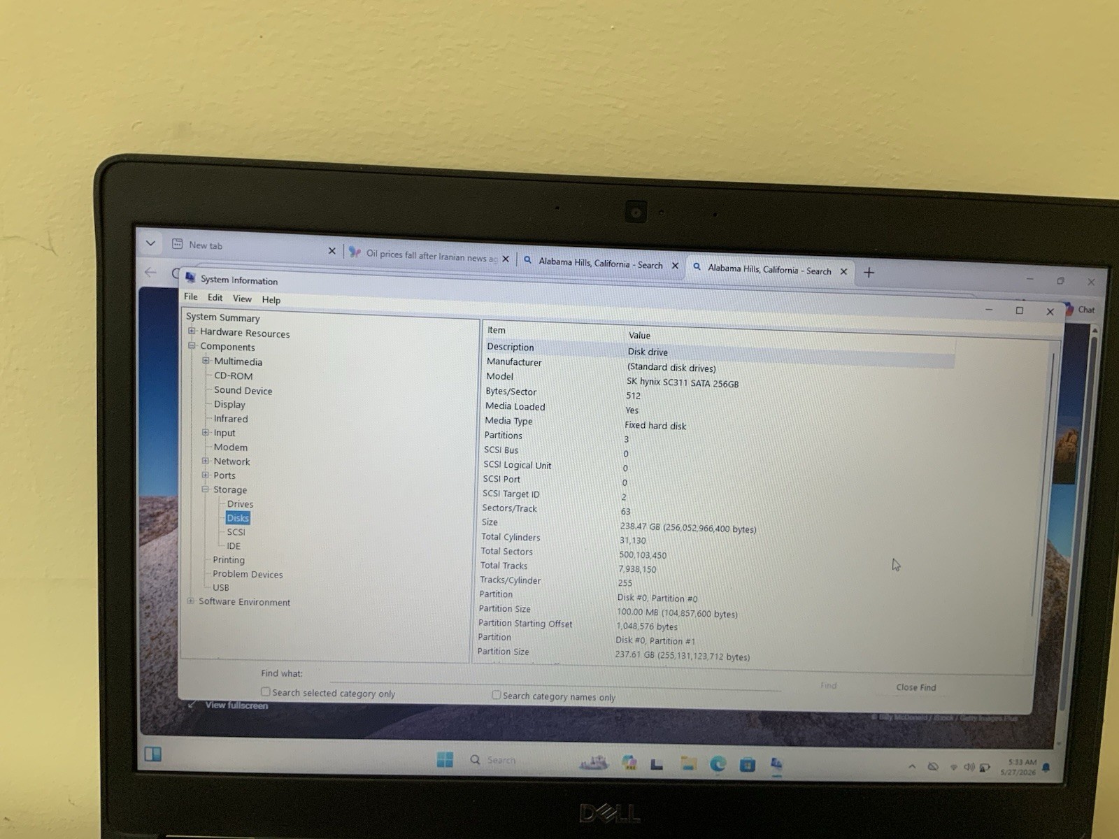Dell 5490 Latitude 14-Inches i7-8650U 8GB RAM 256GB SSD Laptop