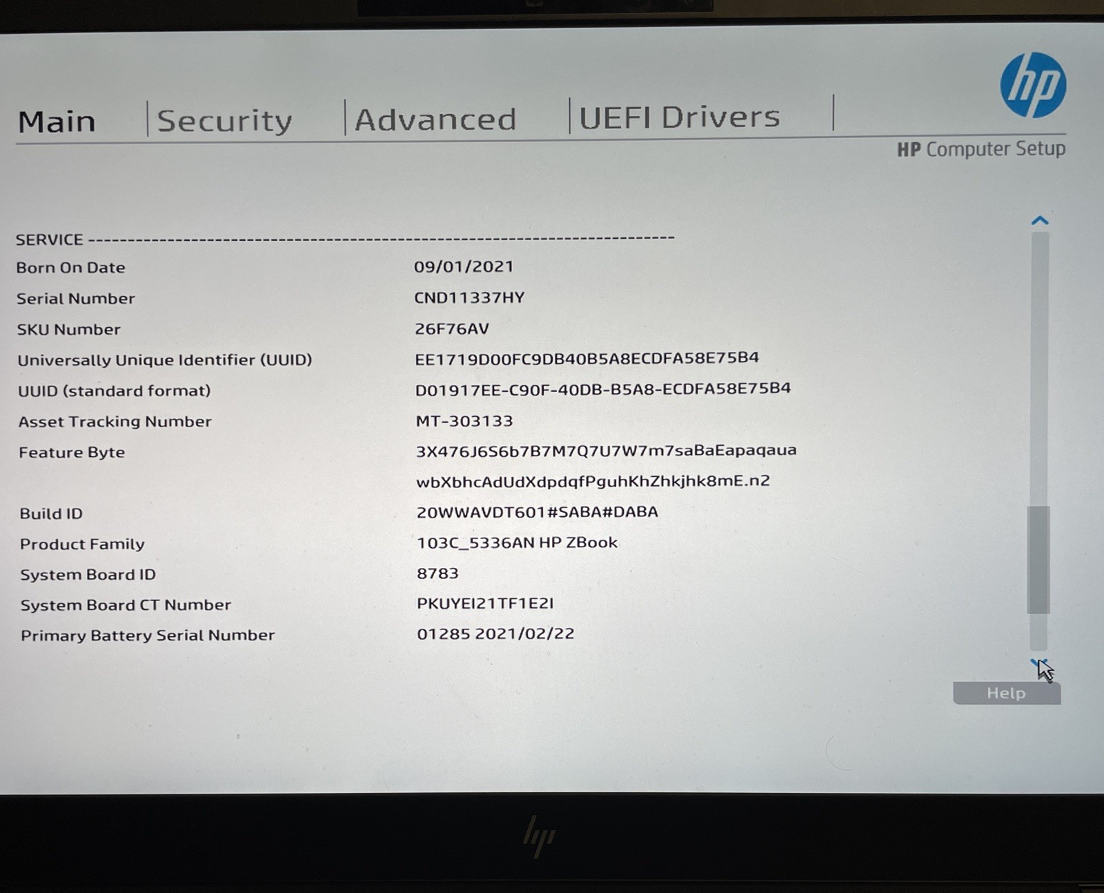 HP ZBook Fury 15″ G7 UHD 4K NVIDIA Quadro RTX 4000 2.4GHz Intel Core i9 32GB 1TB