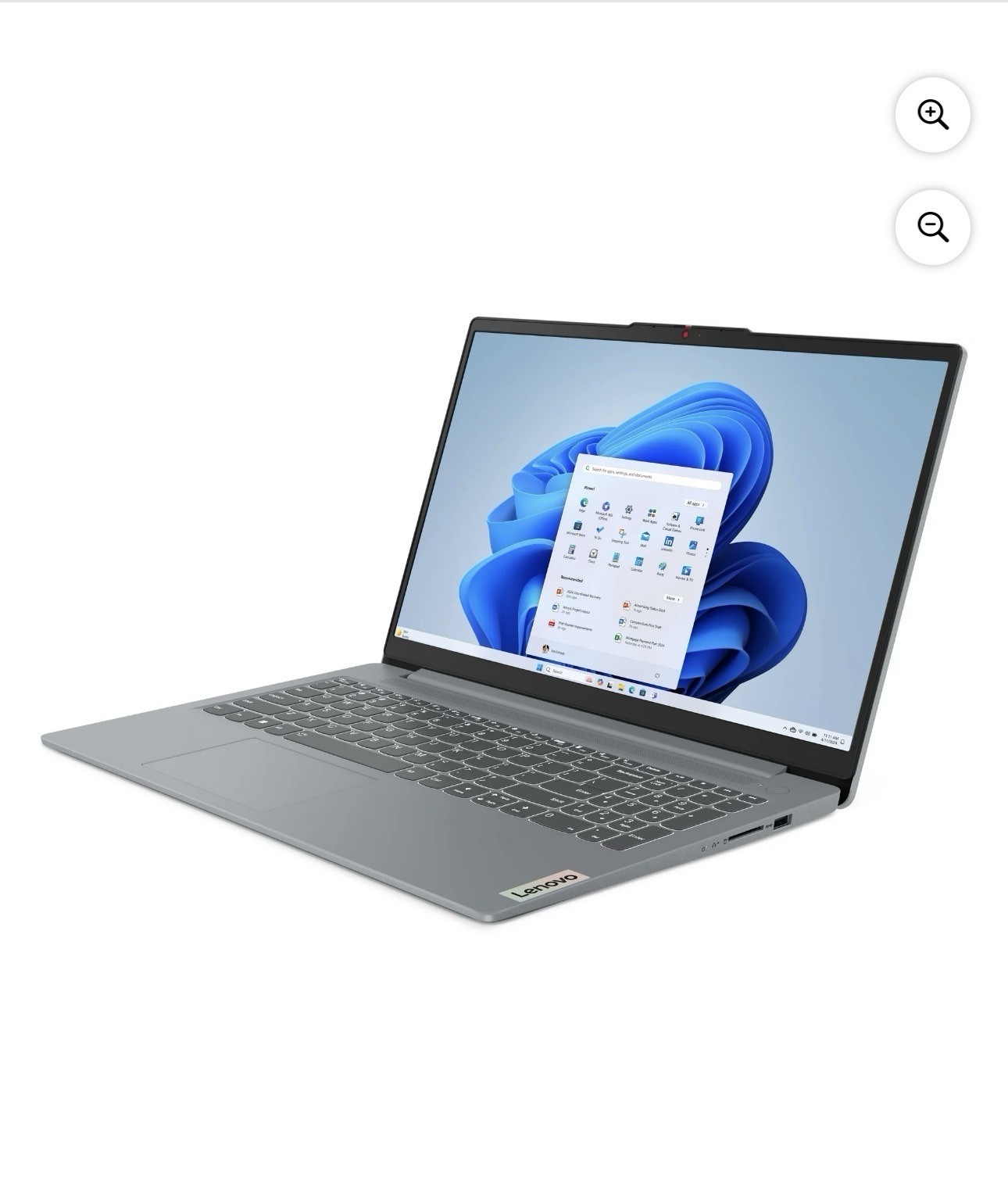 Lenovo IdeaPad Slim 3i 15.6″ FHD Laptop, Intel Processor N100, 4GB DDR5 RAM, 128