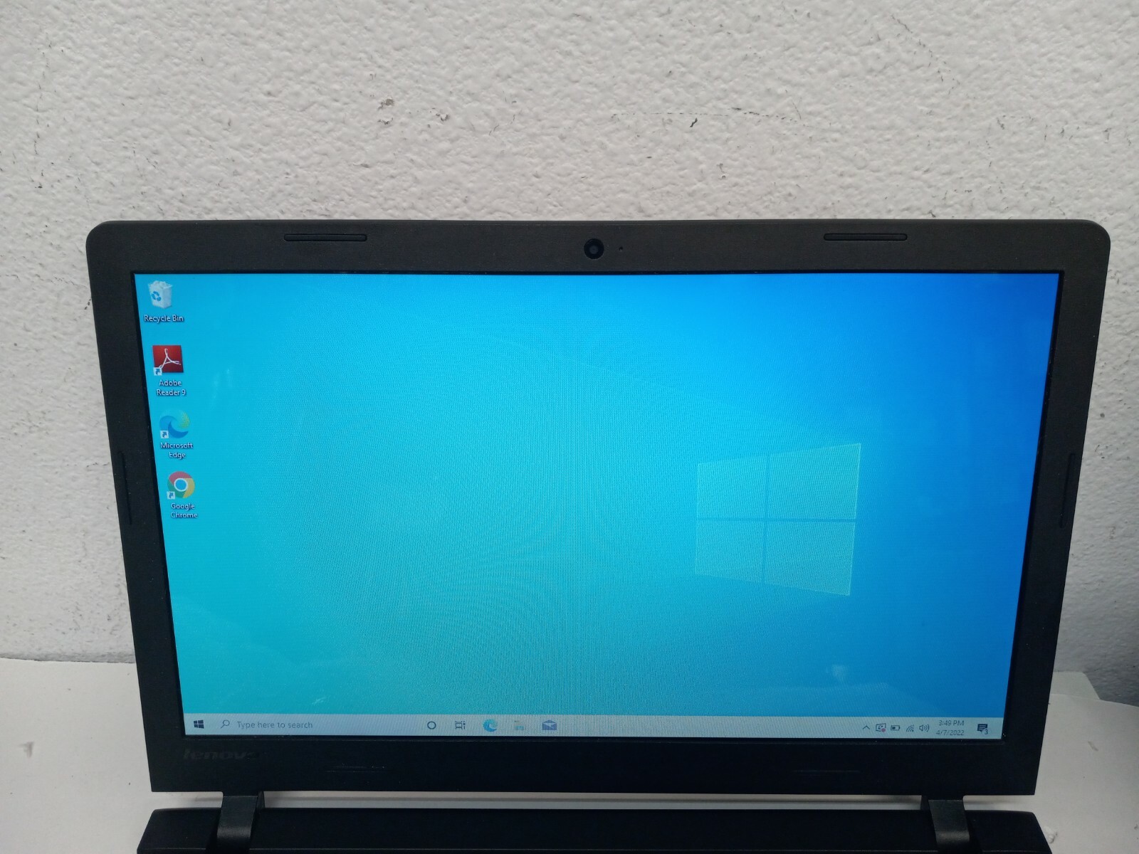 Lenovo IdeaPad 100-15IBY 15.6″ Intel Pentium N3540 2.16GHz 4GB Ram BT DVD Win10H