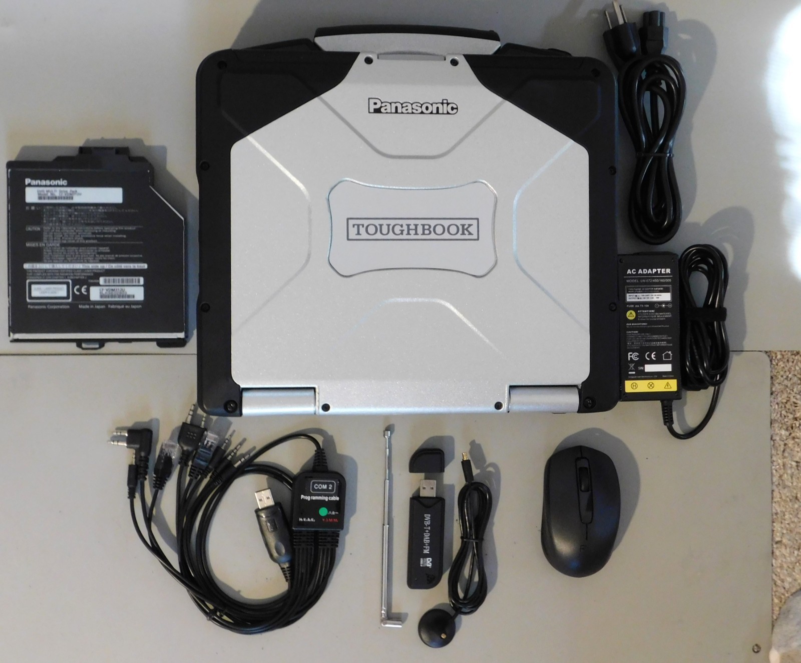 TOUGHBOOK CF-31 MK5: COMMS Laptop w/HAM Digital+Programing w/SDR, Win & DragonOS
