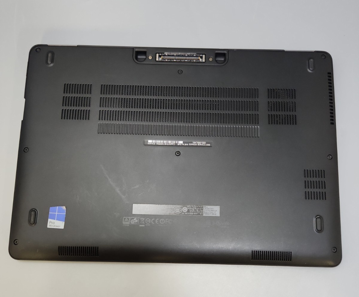 Dell Latitude E7470 14″/ i7- 6600U @ 2.60ghz / 16GB/ 256GB NVME SSD/ Win 11P