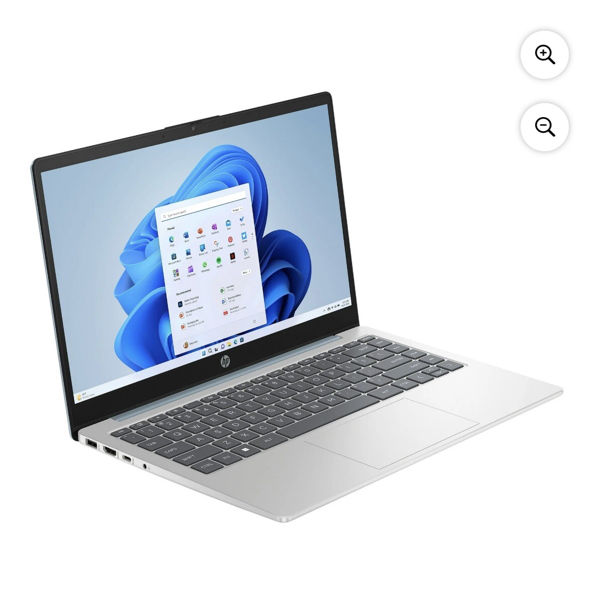HP 14 inch Laptop Intel Core i3-N305 8GB RAM 256GB SSD Moonlight Blue