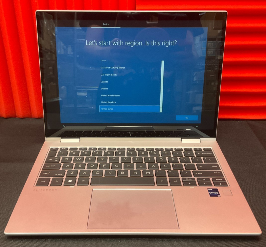 HP Elitebook x360 830 G9 i7-1265U 16GB 256GB BT5 WiFi6 13.3T W11P64 NEW OPEN BOX