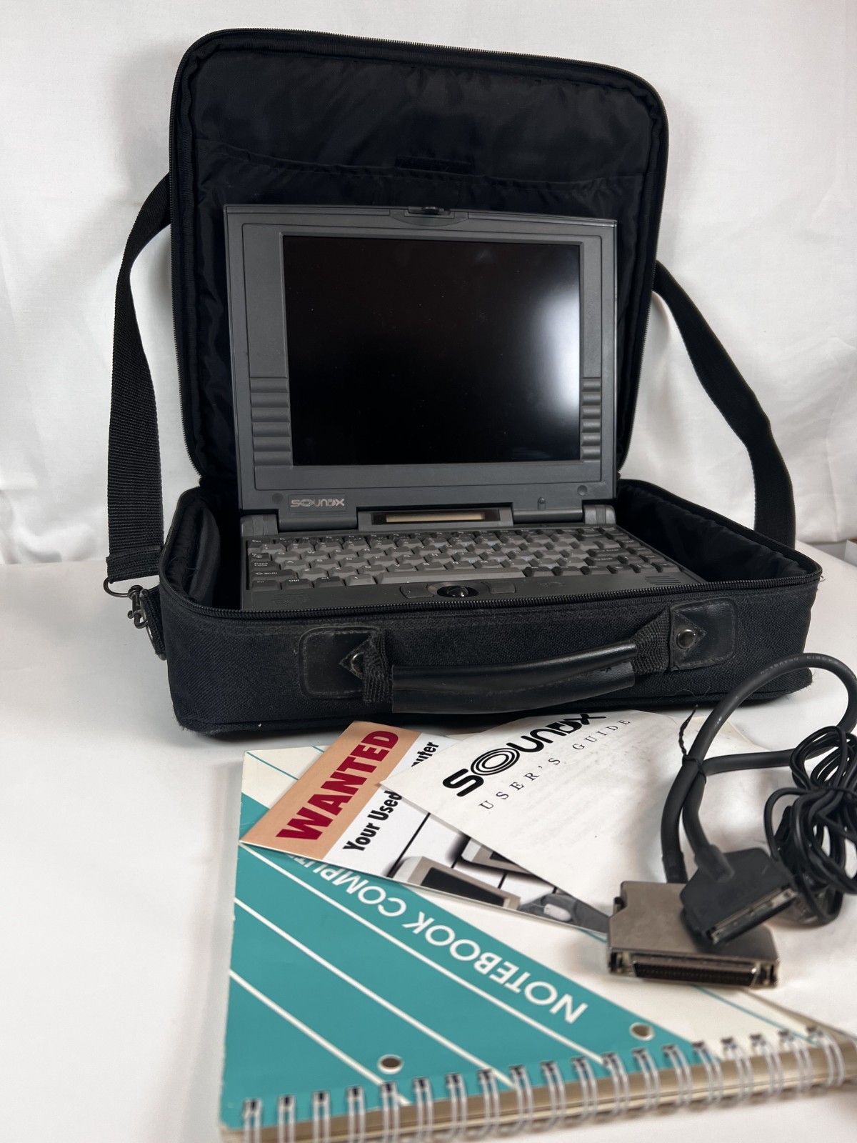 Sceptre TS30MS Notebook Laptop Computer SoundX S1000SB Black w/ Manual