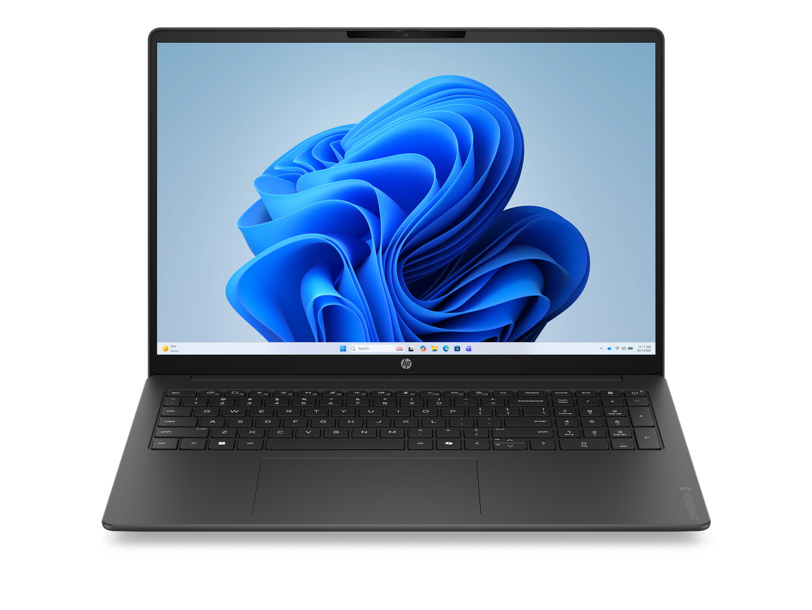 HP OmniBook 3 Laptop Computer 16″ 2K AMD Ryzen 5 8 GB memory;256 GB SSD Windows