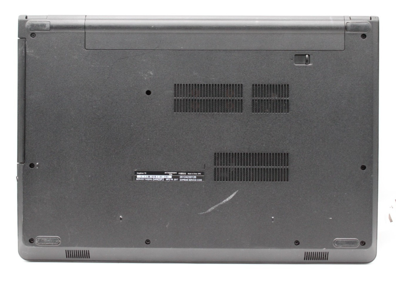 Dell Inspiron 15 3567 i3-7100U@2.4GHz 6GB DDR4 NO STORAGE/OS *USED/TESTED*