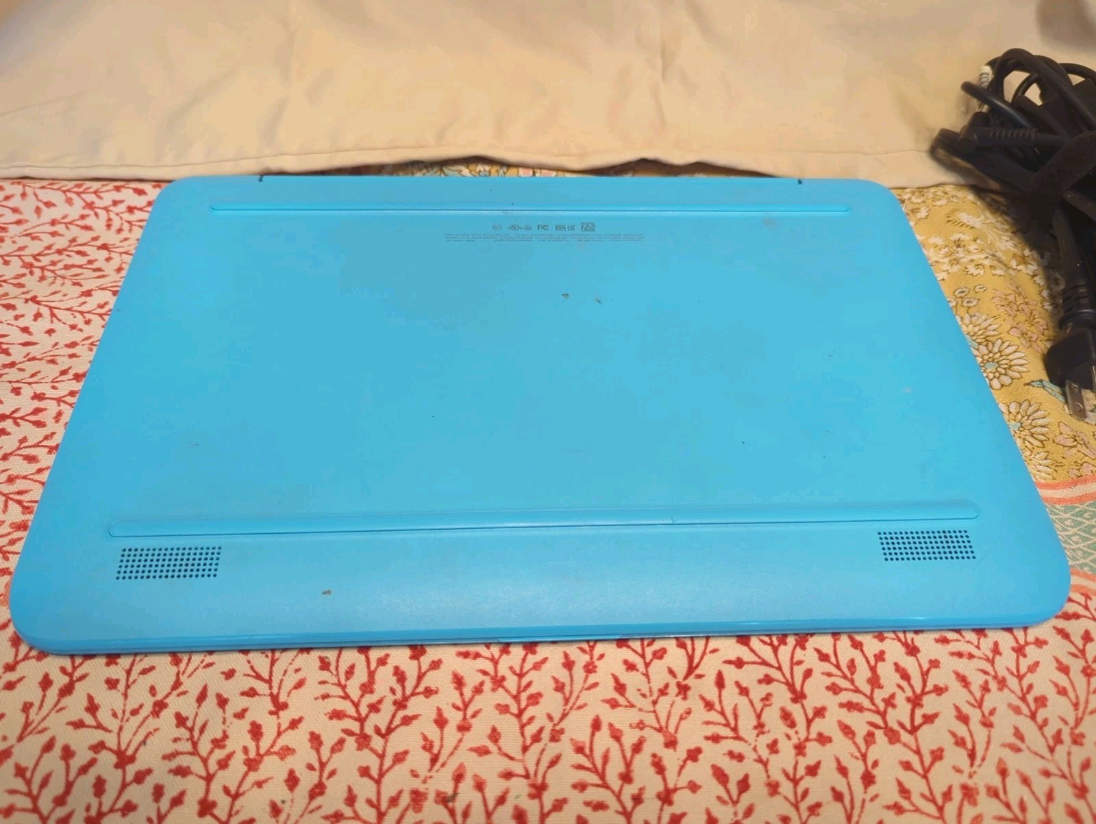 HP Stream Laptop Blue 11-AH011WM w/ Charger – TESTED WORKING 4GB RAM Notebook