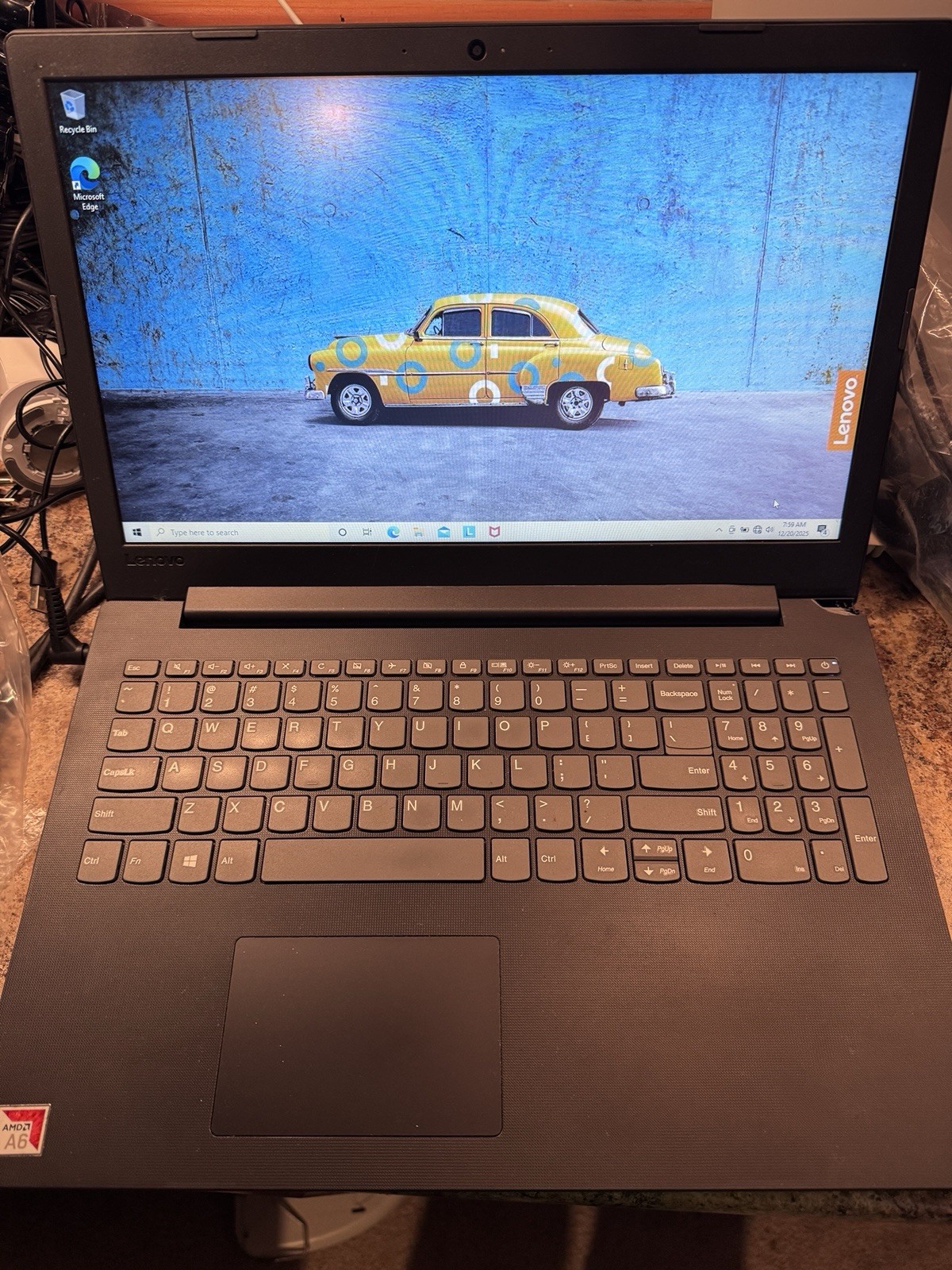 Lenovo 130-15AST 15.6″ Laptop AMD A6-9225 4GB RAM 500GB HDD (Windows 10) Charger