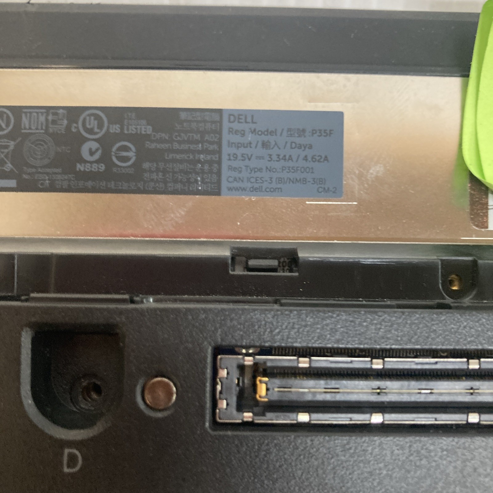 Dell Latitude E5540 Intel i5-4210U 1.7GHz 4 GB NO HDD Boot to BIOS no Battery