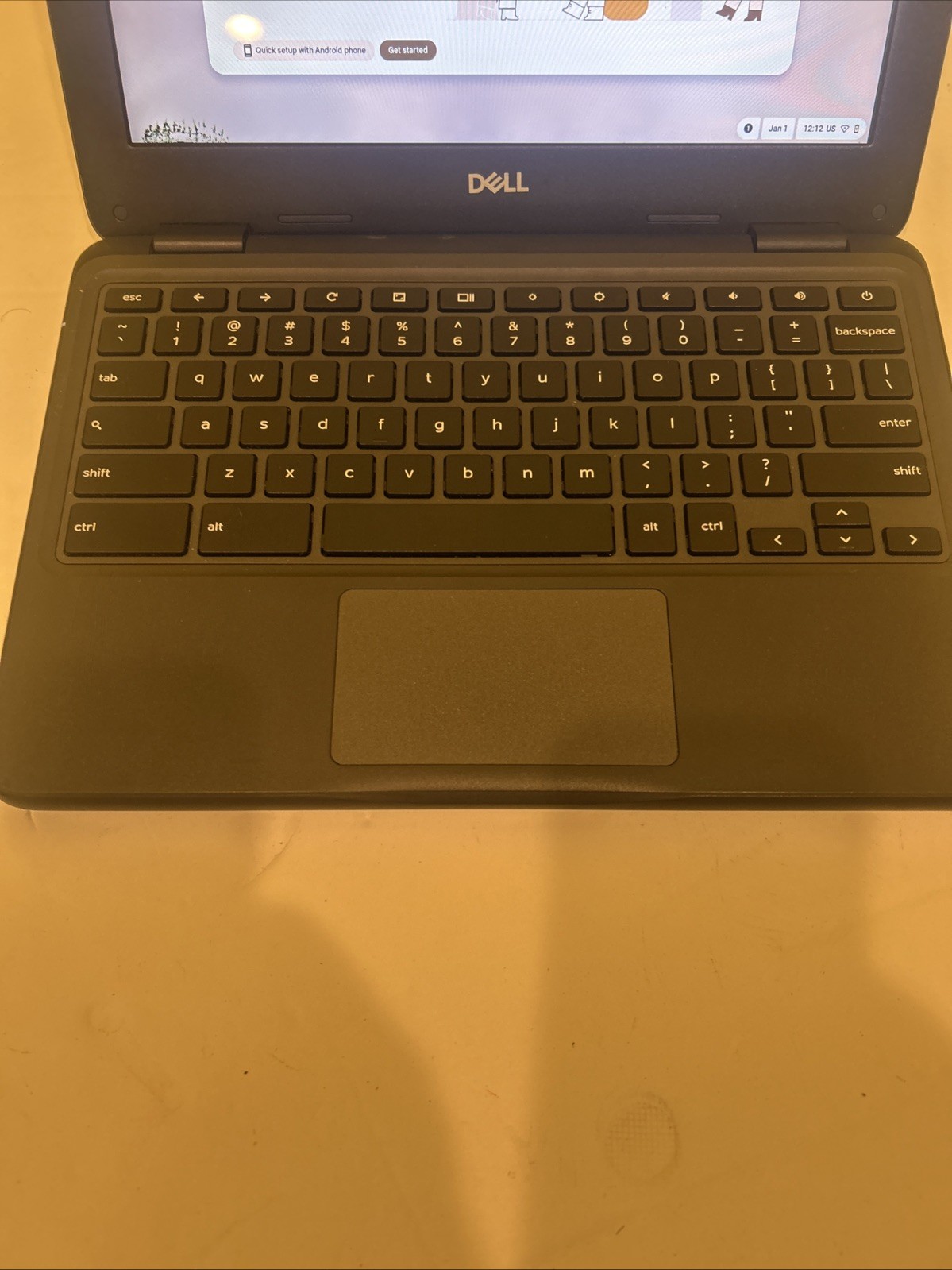 Dell Chromebook 3100 Touchscreen Working Great Screen Imperfections No ac charg