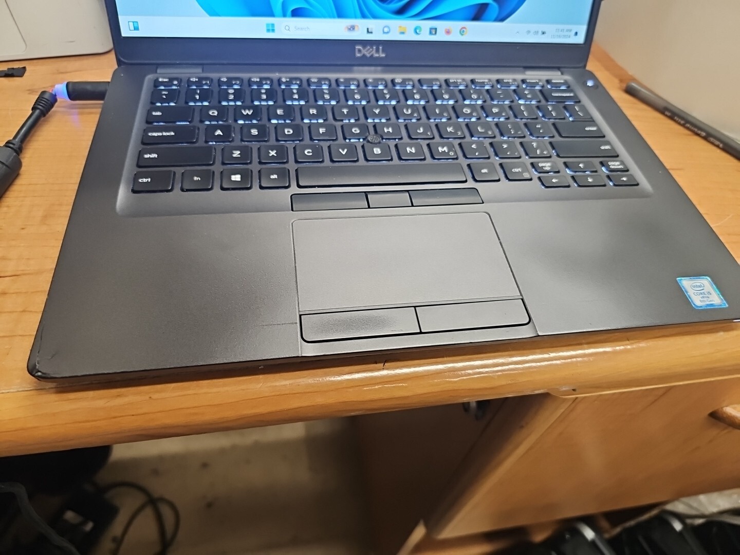 Dell Latitude 5400 Intel Core i5-8365U 16GB RAM 256GB SSD Batt Exc Dinged Corner