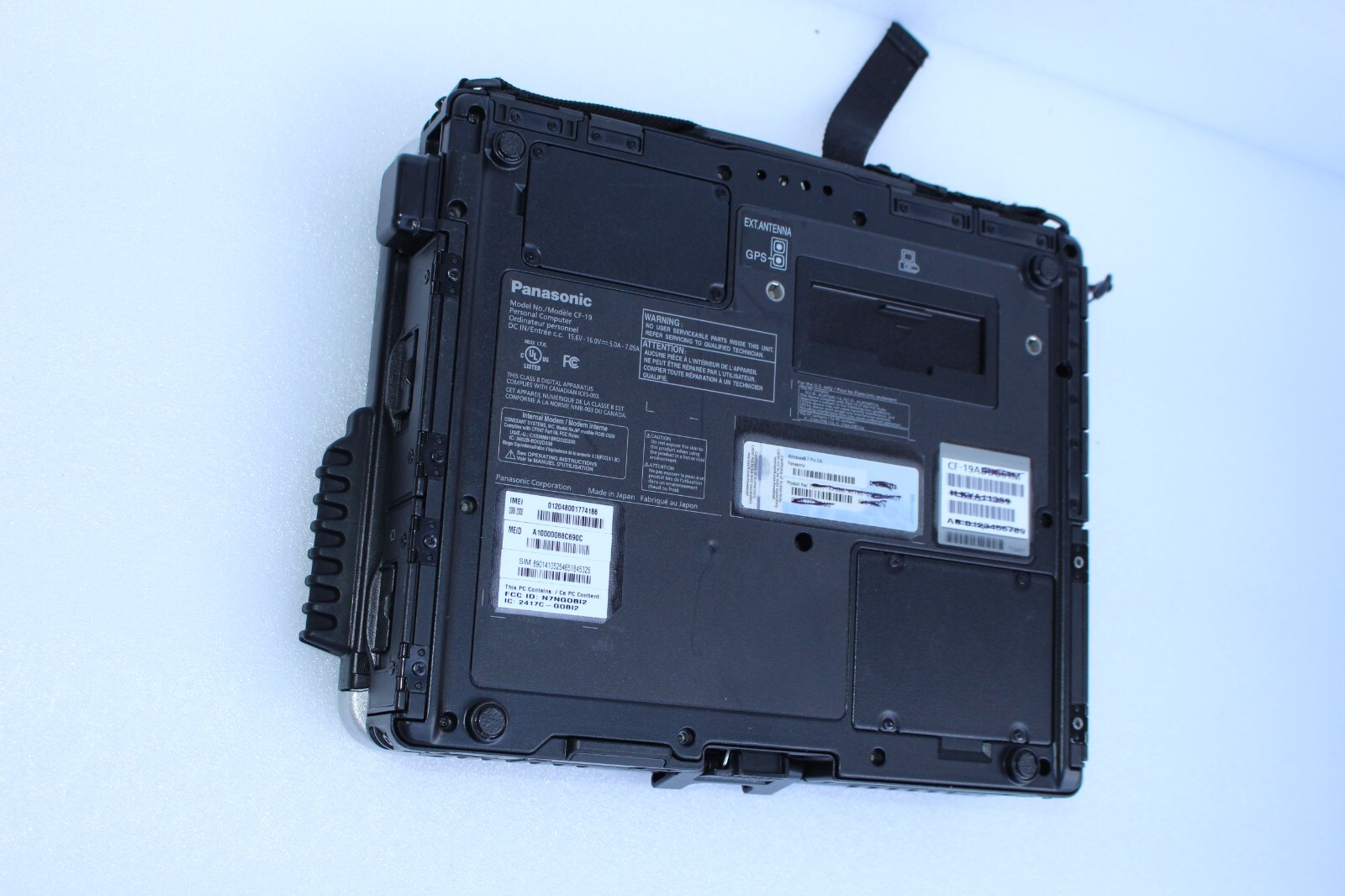 Panasonic CF-19 MK-5 Core i5-2520M 16GB/ 512GB SSD/GPS/ Win7 PRO64/ 200-900HRS