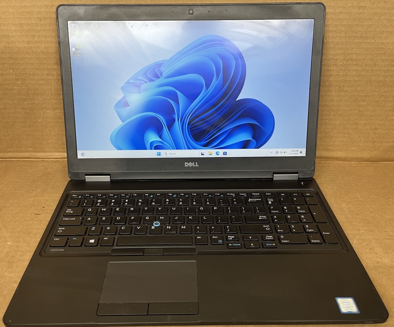 Dell Latitude 5580, Intel Core i7-7600U @2.80GHz, 16GB RAM, 500GB SSD, W11