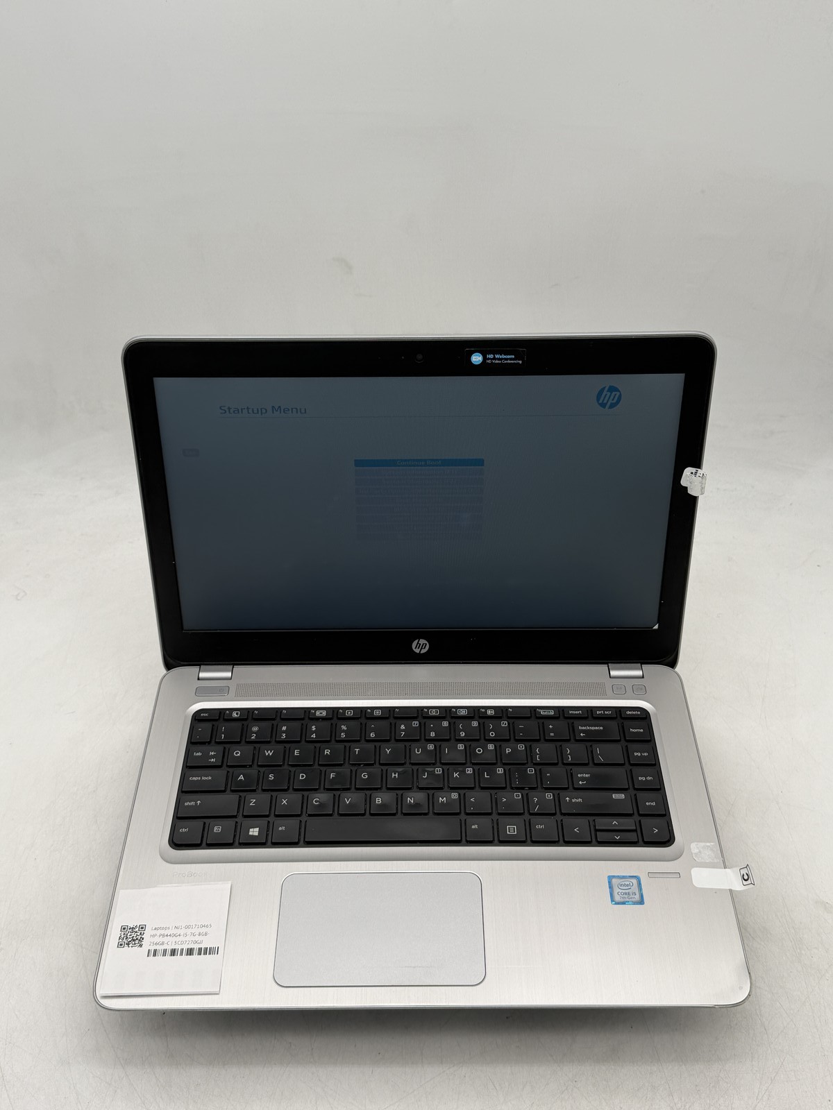 HP ProBook 440 (G4) 14in i5-7200U 8GB 256GB No OS |Read|