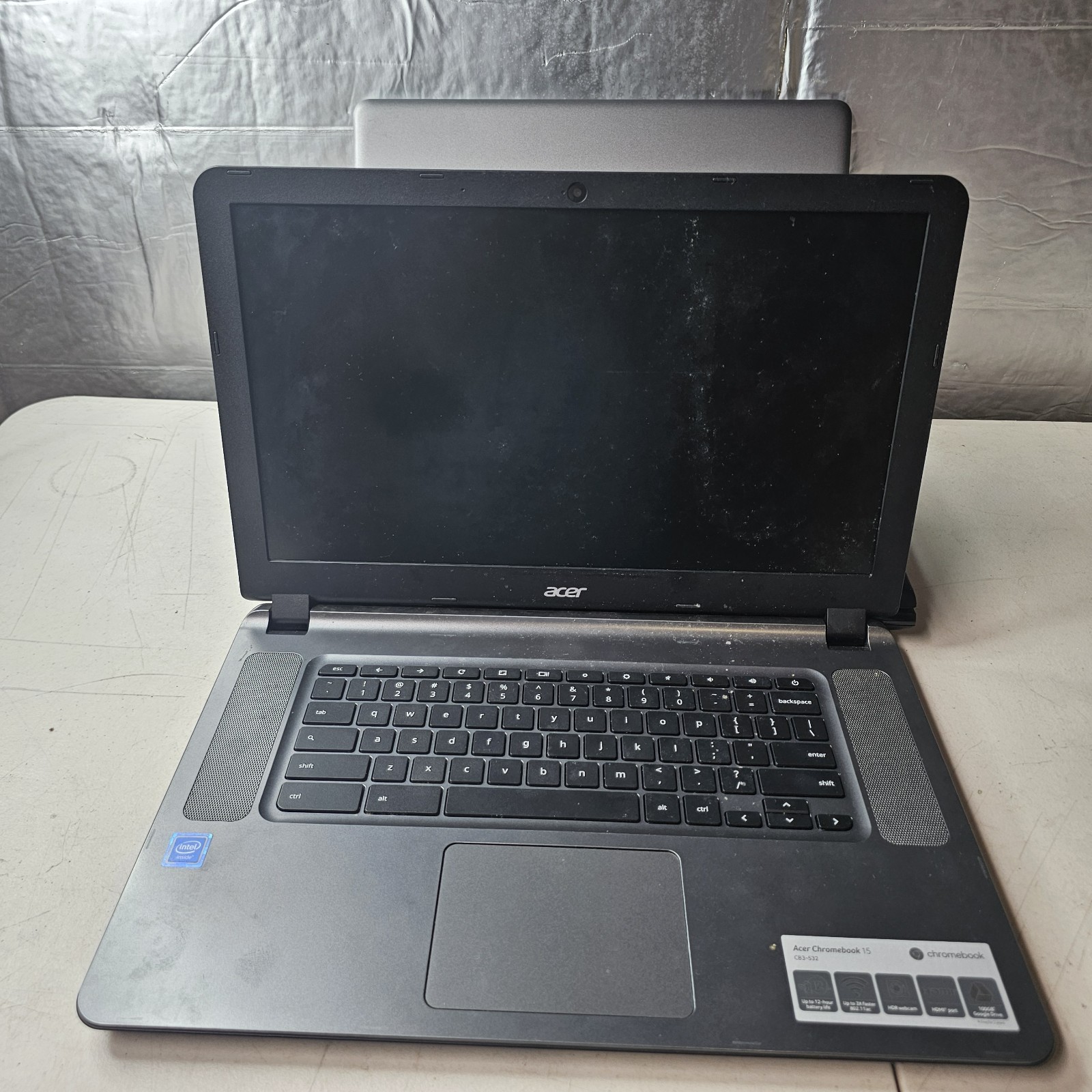 Lot of 3 Loptops HP Pavillion, Samsung,and Acer Chromebook Parts Only