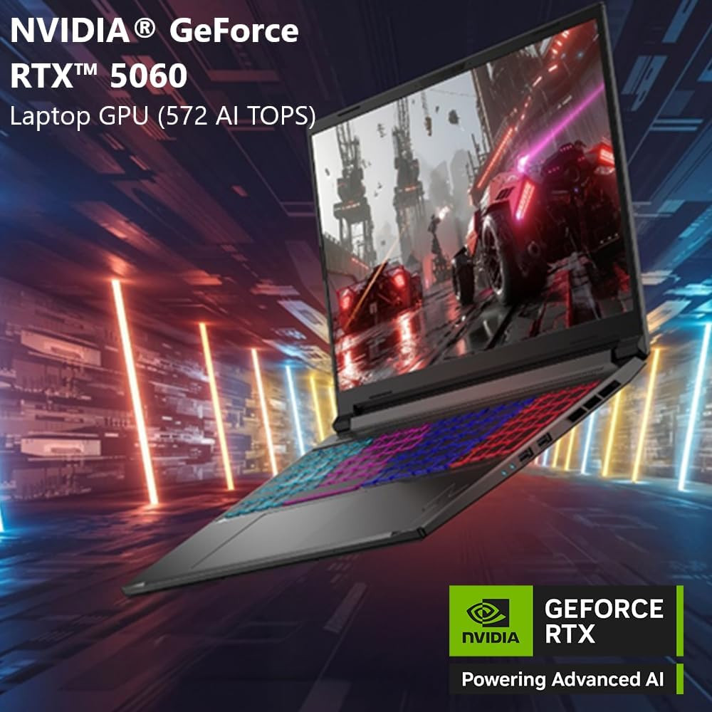 Nitro V 16S AI Gaming Laptop | AMD Ryzen 7 260 Processor | NVIDIA Geforce RTX 50