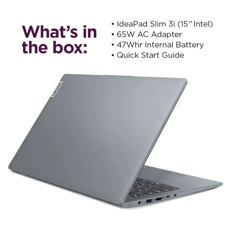 New Lenovo IdeaPad Slim 3i 15.6 FHD Touch Intel i3-N305/8GB/128GB/Win 11 Laptop