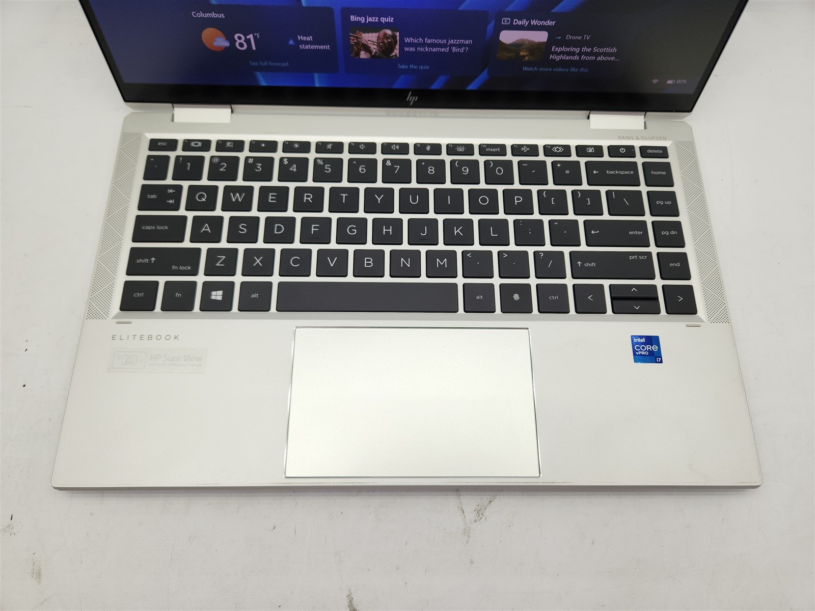 HP Elite x360 1040 G8 Touch Core i7-1185G7 16GB RAM 512GB SSD 2IN1~NO AC ADAPTR~