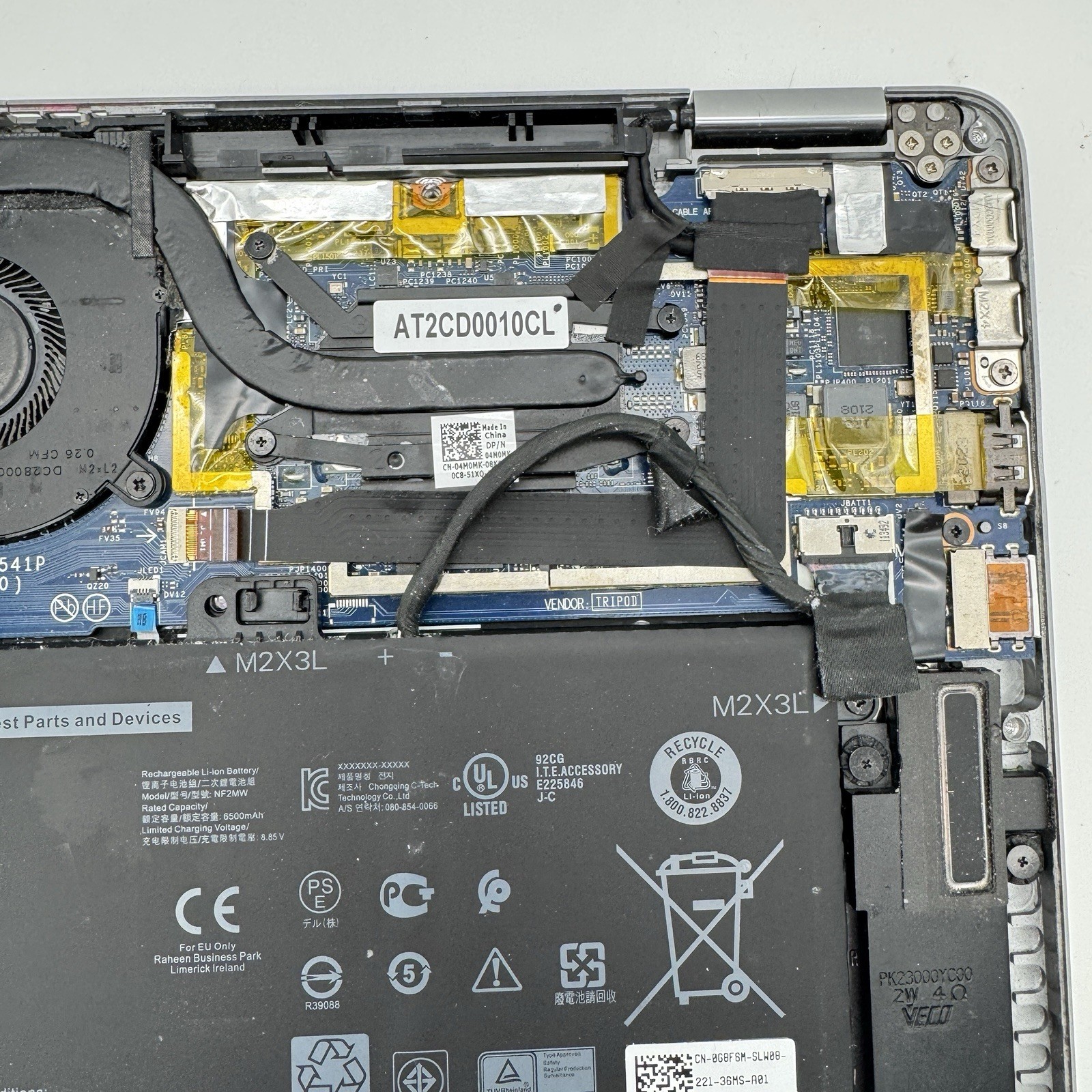 Dell latitude 9410 14″ Touch | i7-10610U 1.8GHz | 16GB RAM | No SSD | *NO POWER*