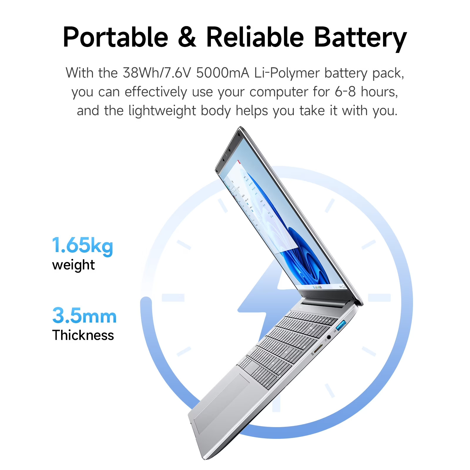 15.6″ Windows 11 Laptop 4GB 128GB + Microsoft Office 365 Included Intel Celeron