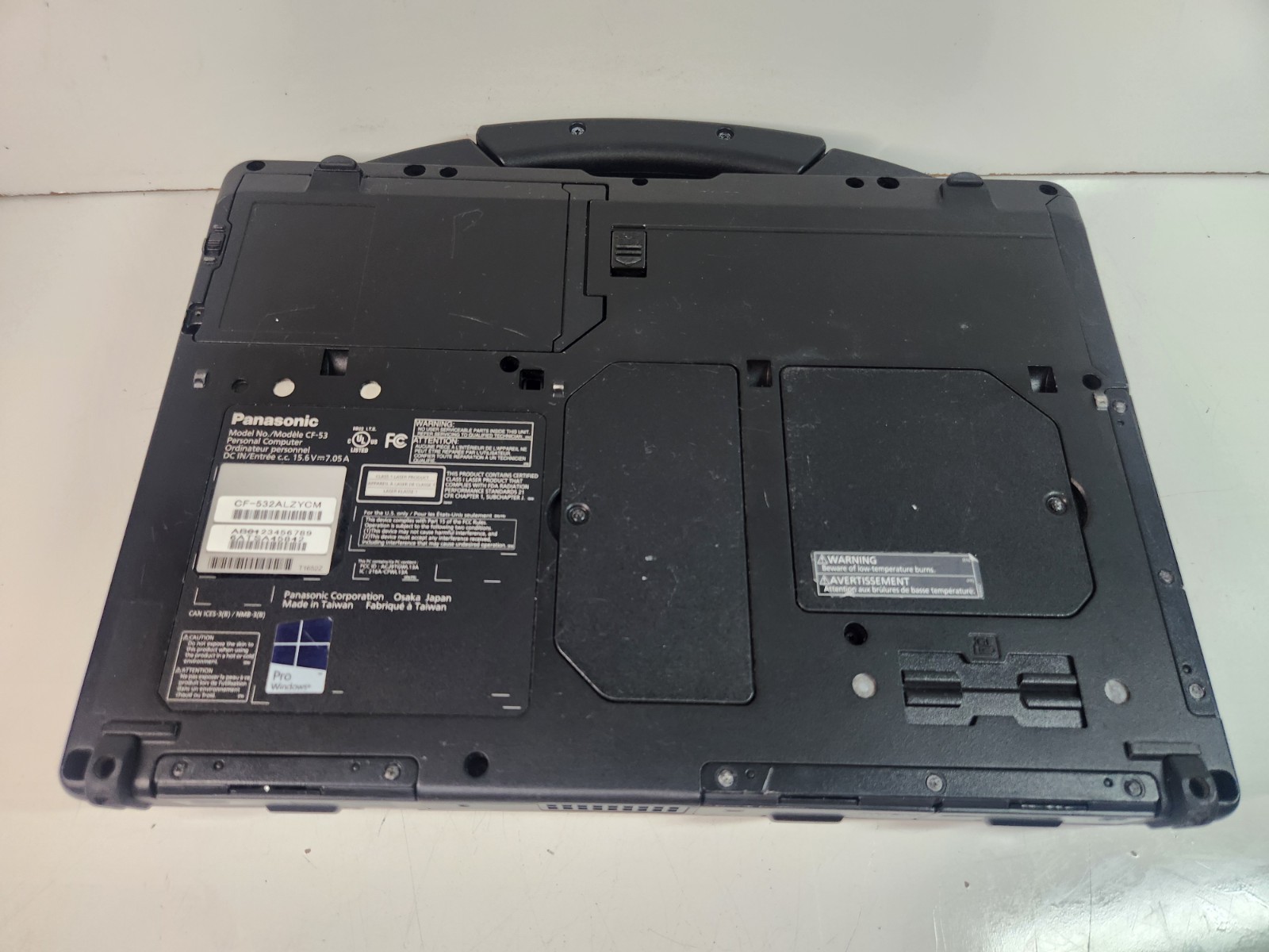 Panasonic Toughbook CF-53 mk4 Core i5-4310u 2.00GHz, 16GB Ram 500GB SSD, W11