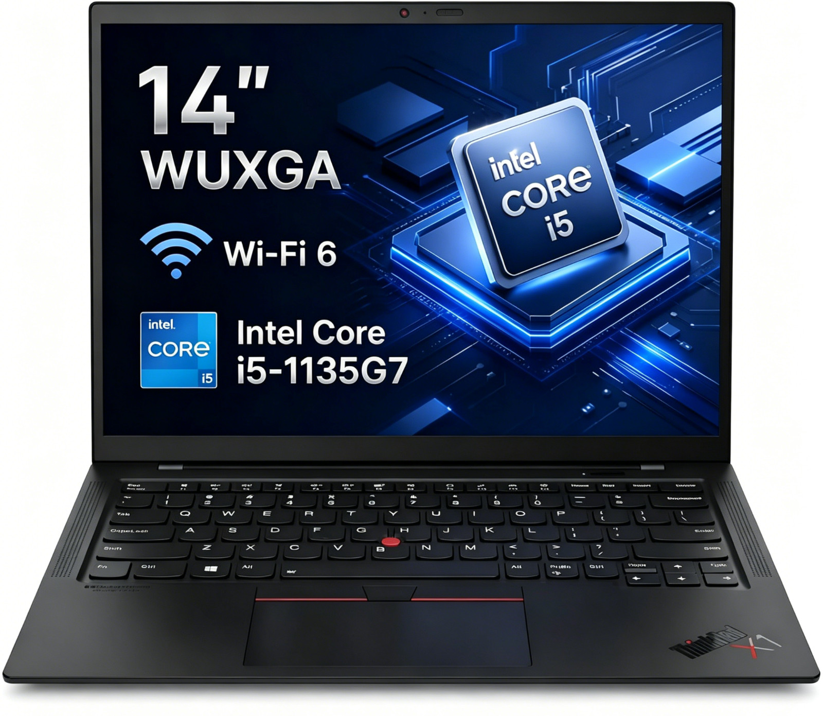 Lenovo ThinkPad X1 Carbon Gen 9 14″ Ultrabook, Intel Core i5, 8GB RAM 256GB SSD