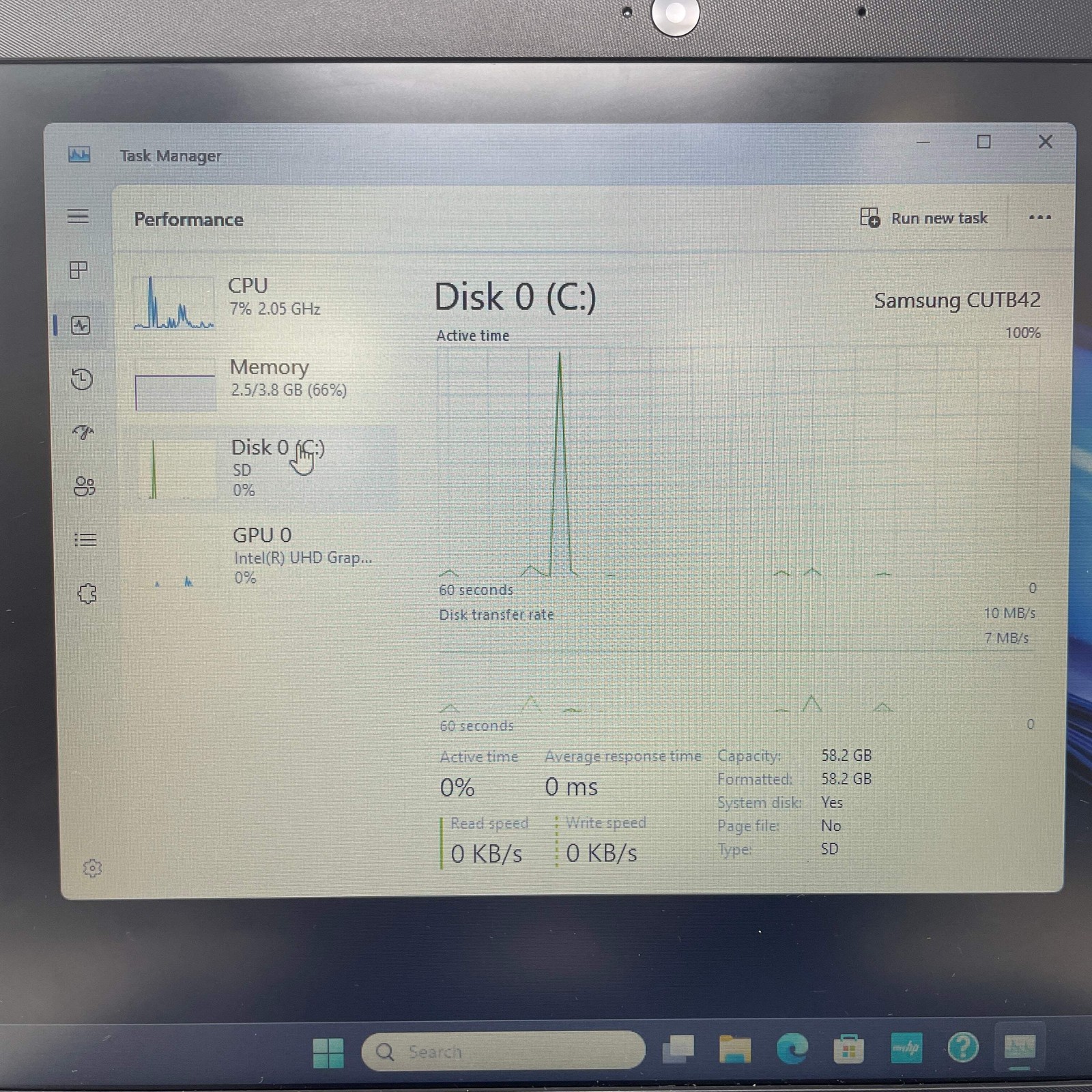HP Laptop 14-cf2111wm Celeron N4120 1.1GHz 8GB RAM 64GB SD