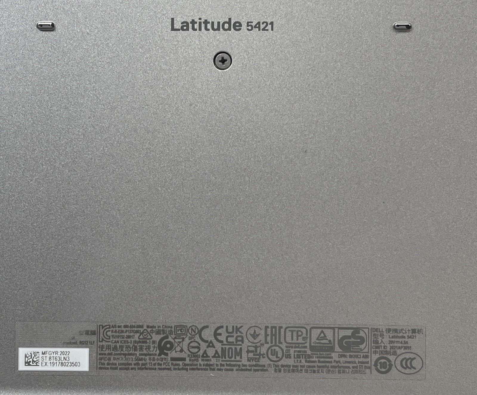 Dell Latitude 5421 Core i5-11500H 2.4 GHz 16GB RAM 256GB SSD