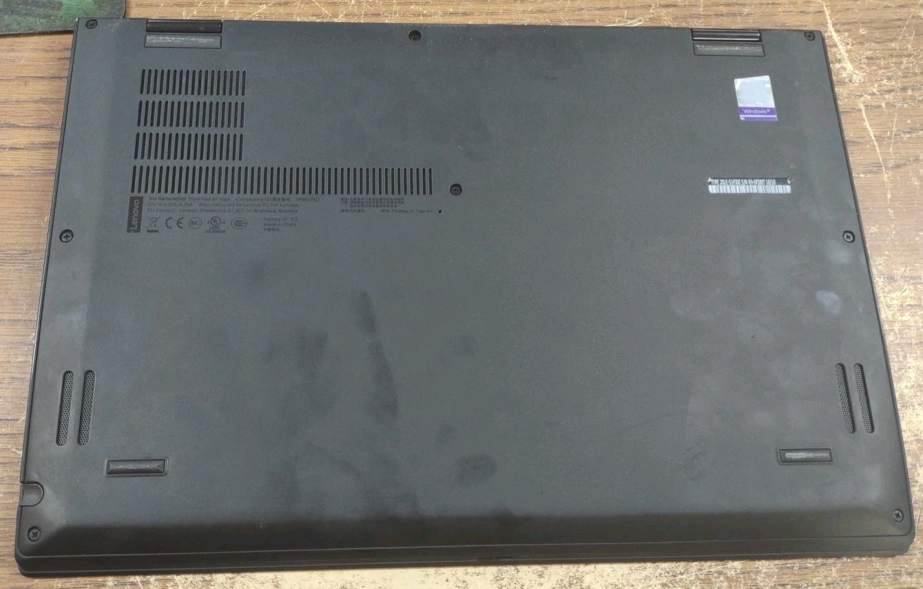 LENOVO ThinkPad X1 Yoga 3rd Gen W/ i5-8350U, 16GB, 256GB, TOUCH, STYLUS.