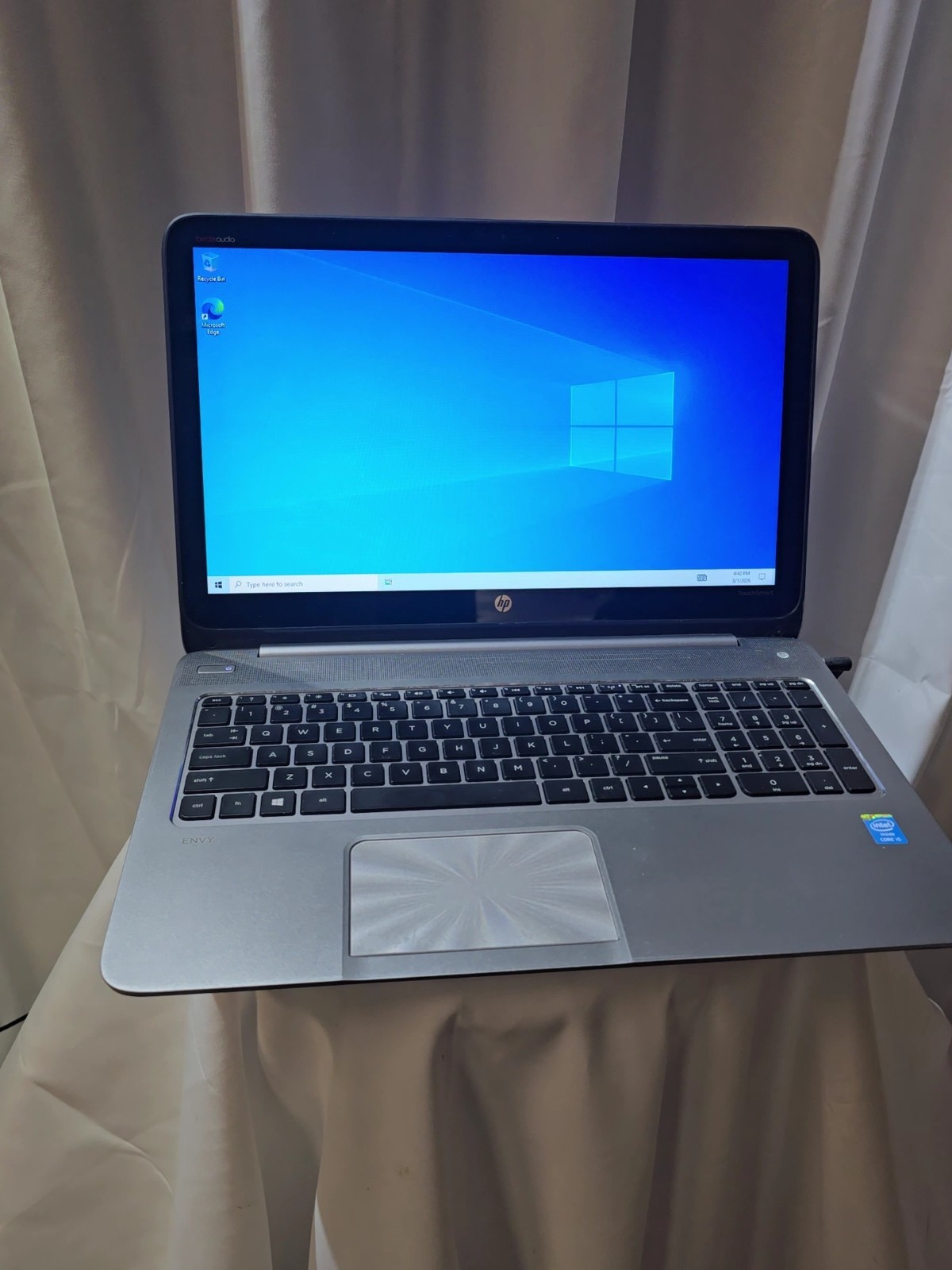 HP Envy Touchsmart Laptop Intel Core i5