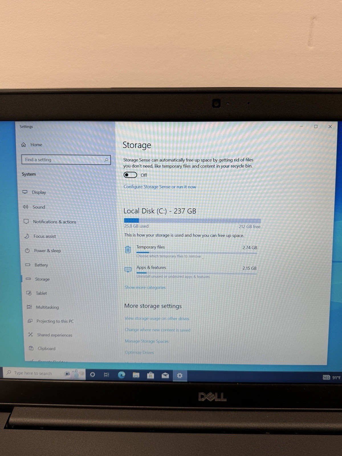 Dell Latitude 3500 FHD 15.6” i5-8265U 1.6GHz 8GB 256GB SSD – W/Charger- USED✅