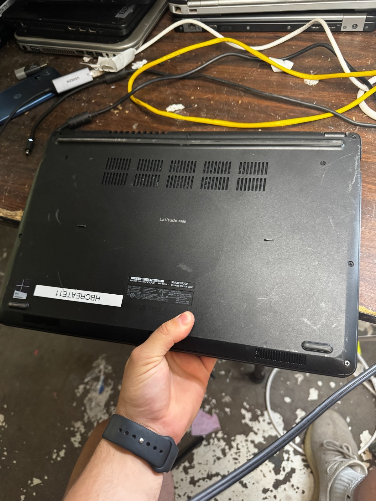 Dell Latitude 3580 Core I5-7200U 500GB SSD 8GB RAM WIFI/BT Laptop #3413