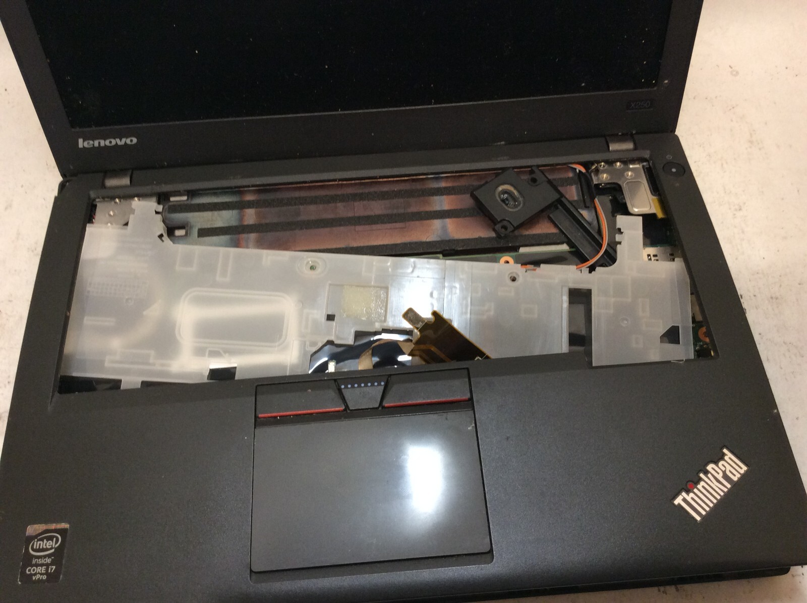 Lenovo ThinkPad X250 Laptop 12″ Intel Core i7 5th Gen VERY DAMAGED -PP
