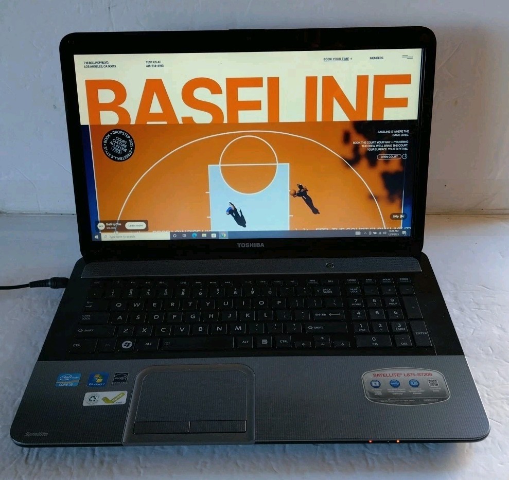 TOSHIBA SATELLITE L875-S7208 17.3″ 1 TB 8GB INTEL CORE i3-2370 2.40 GHz 10 PRO