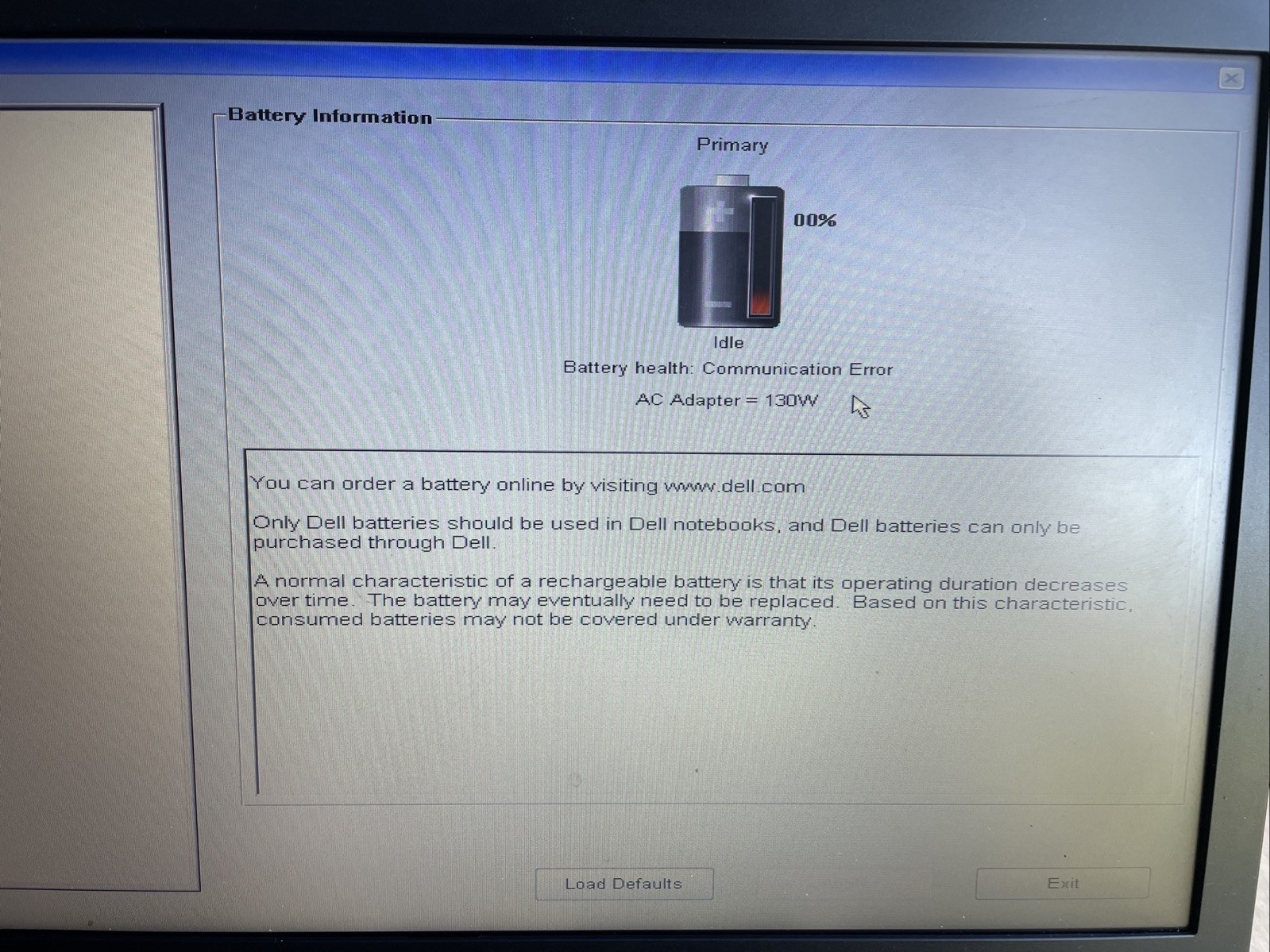 Dell Latitude E6510 i3-M380 2.53Ghz 4GB No HDD No Charger-For Parts