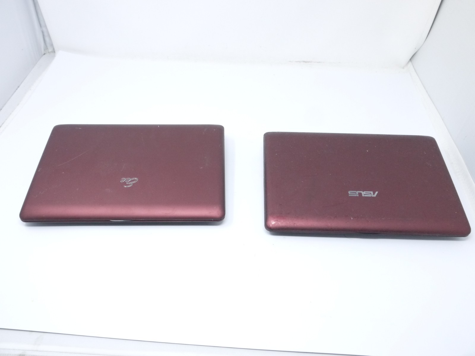 Lot of 2 Working Asus Eee PC 1005HA 10.1″ Atom 160GB / 250GB Netbooks Dead Batt