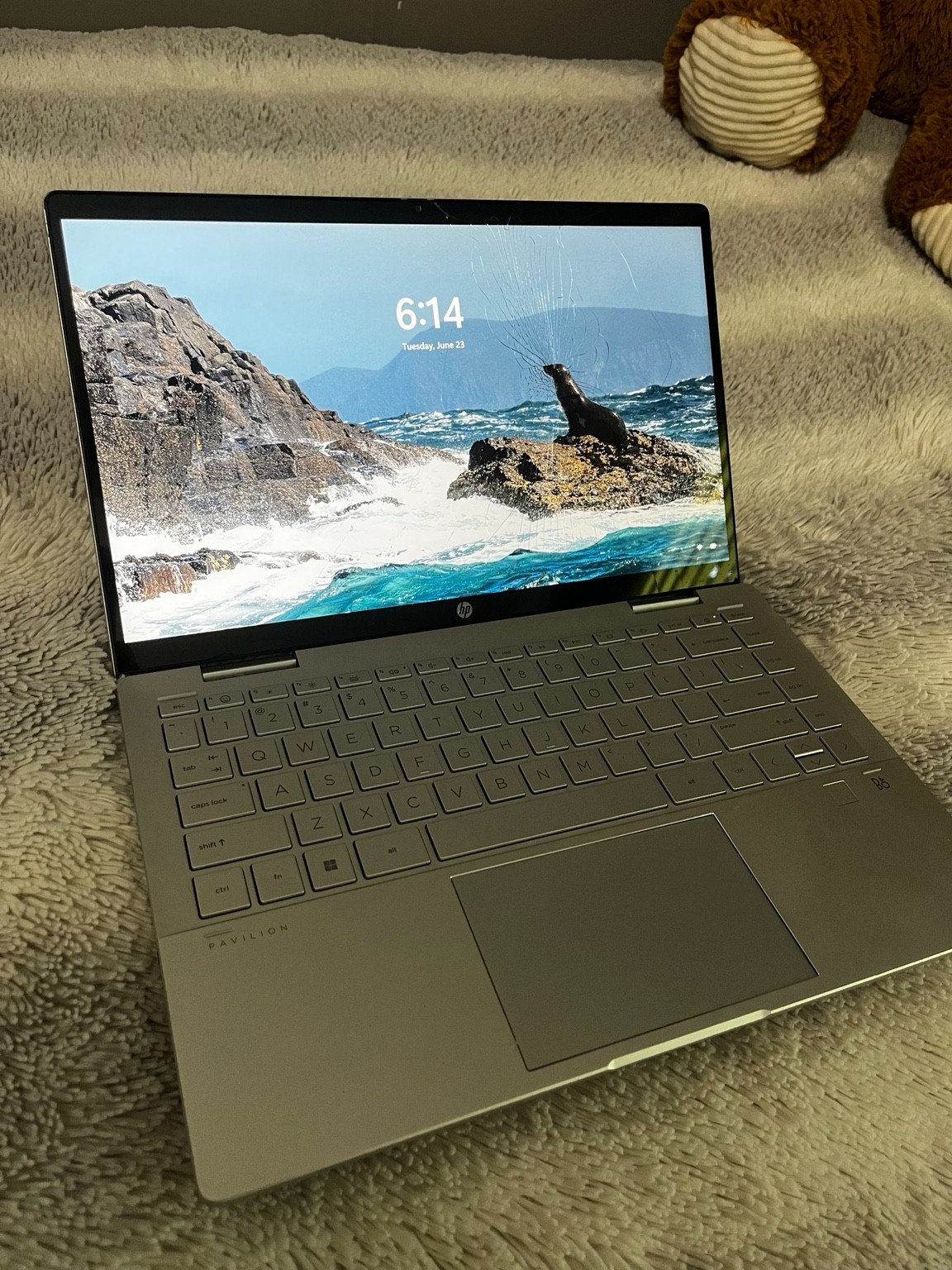 HP Pavilion x360 14-ek0033dx 14″ i5-1235U 8GB RAM 512GB SSD Windows 11