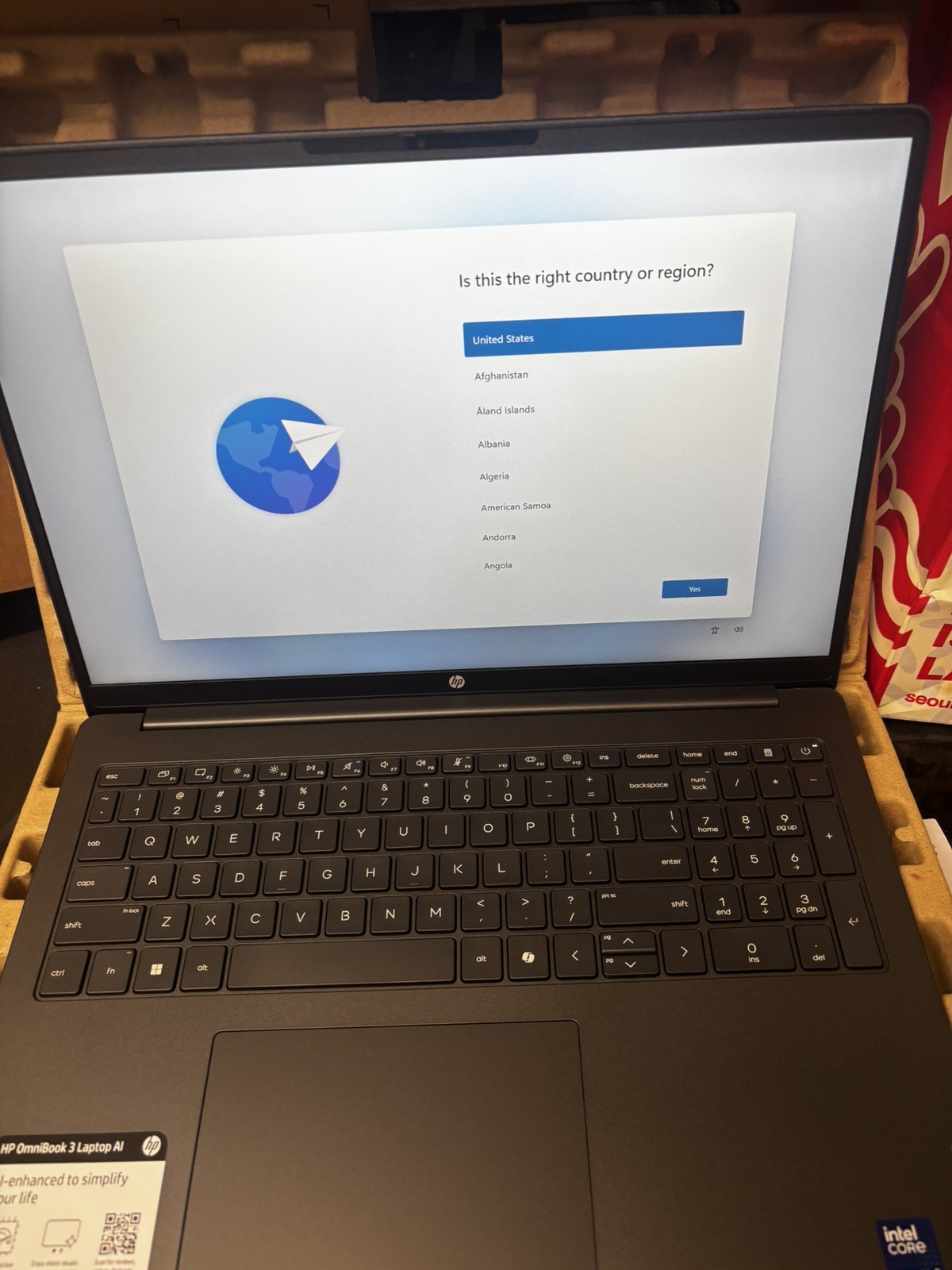 HP – OmniBook 3 16″ 2K Touchscreen Laptop – Intel Core Ultra 5 (2025) – 16GB …
