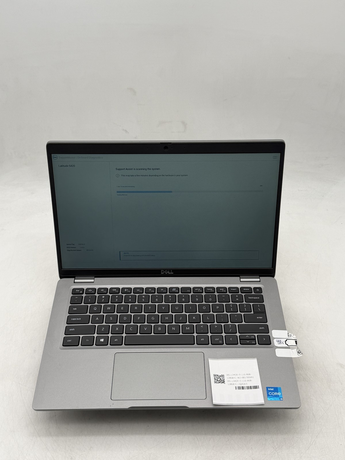 Dell Latitude 5420 14.0 in i5-1135G7 8GB 128GB NO OS Read