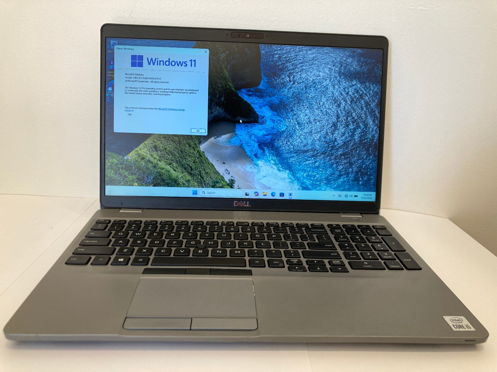 Dell Latitude 5510 i5-10310U 16GB DDR4 RAM 256GB NVMe SSD Windows11 PRO READ