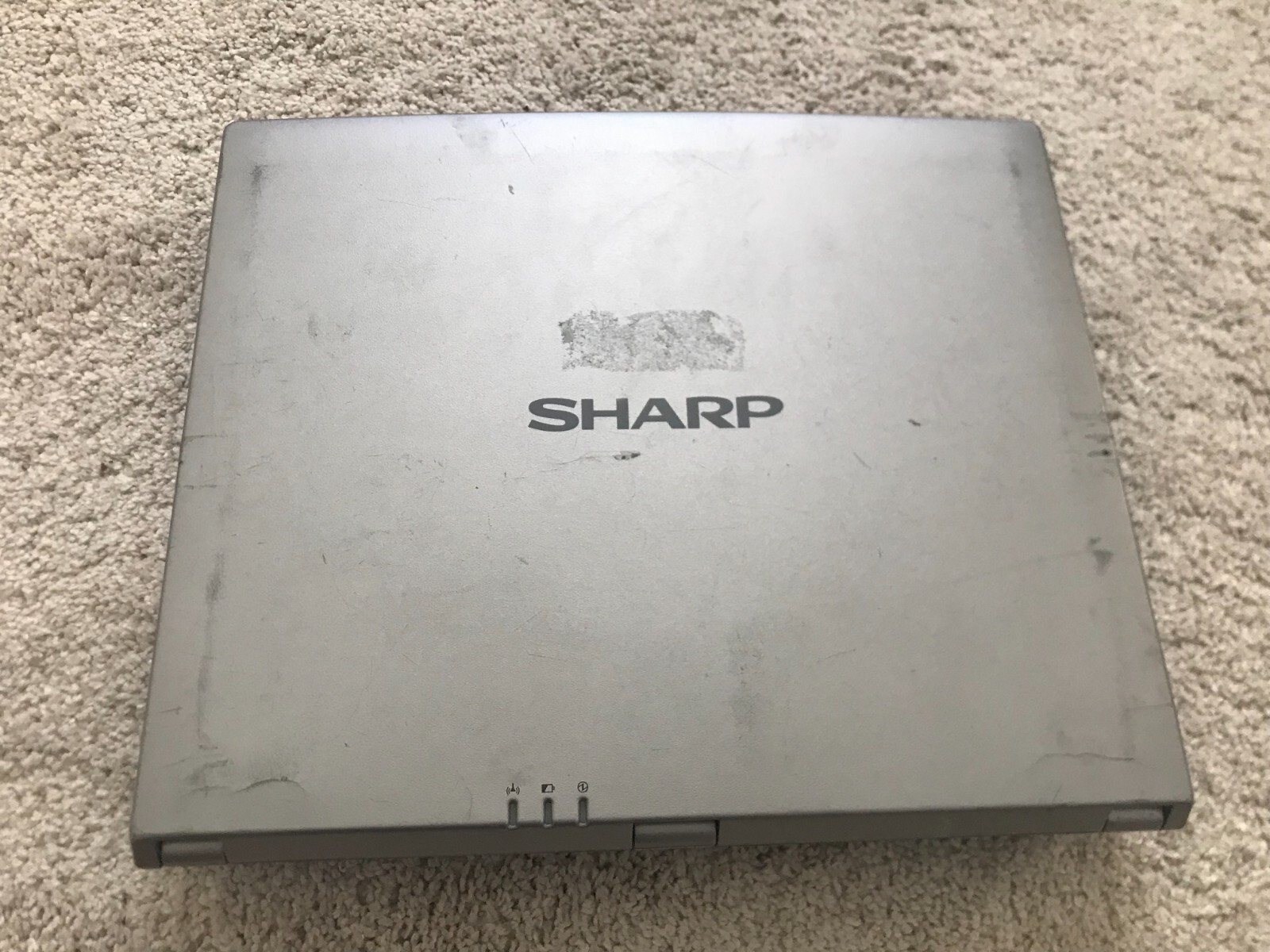 SHARP NOTEBOOK COMPUTER PC-GP20 VI456VQLPI Intel Pentium 4 Unknown Missing Parts