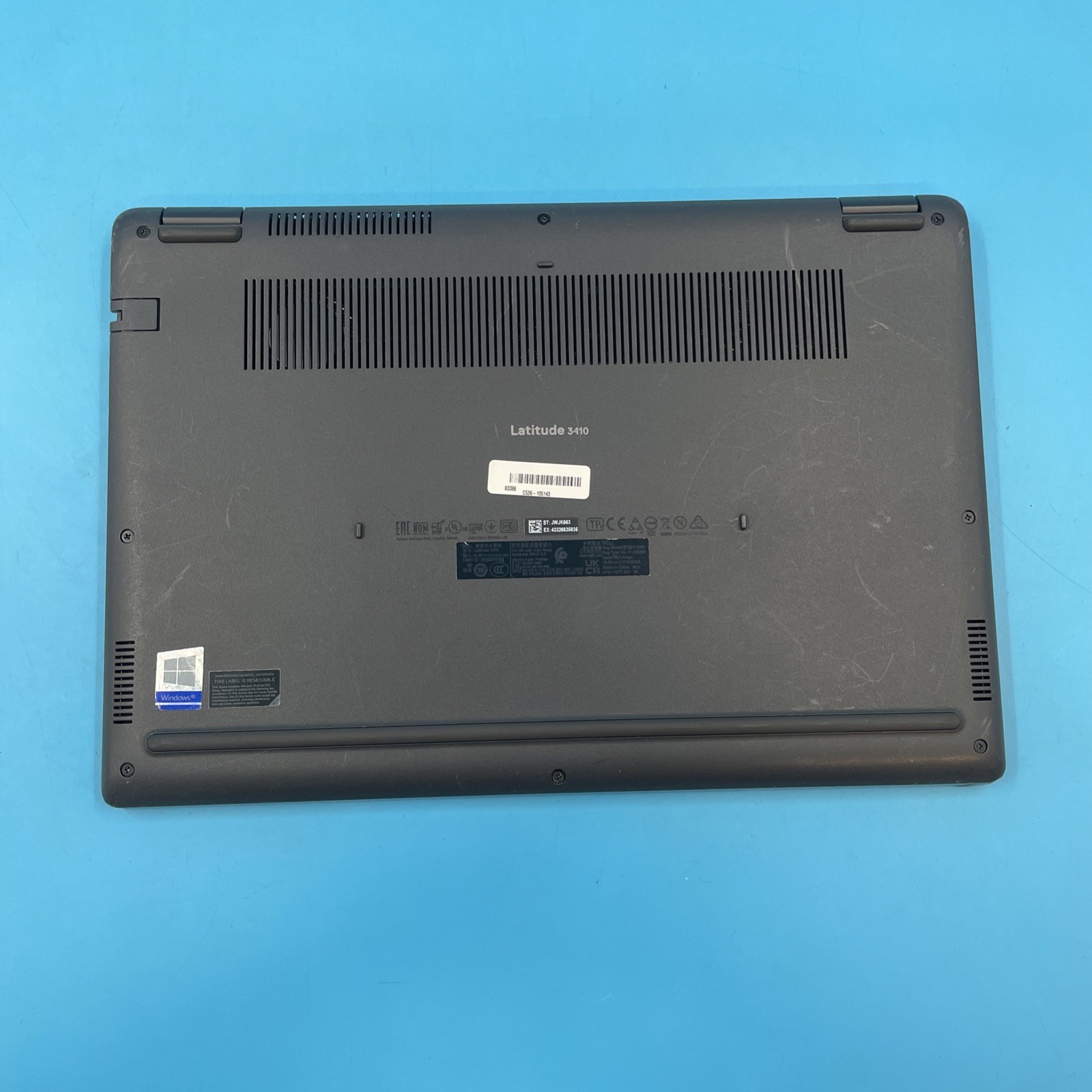 Dell Latitude 3410 | i5-10210U | 8GB RAM | NO DRIVE | NO OS | 34% BATTERY