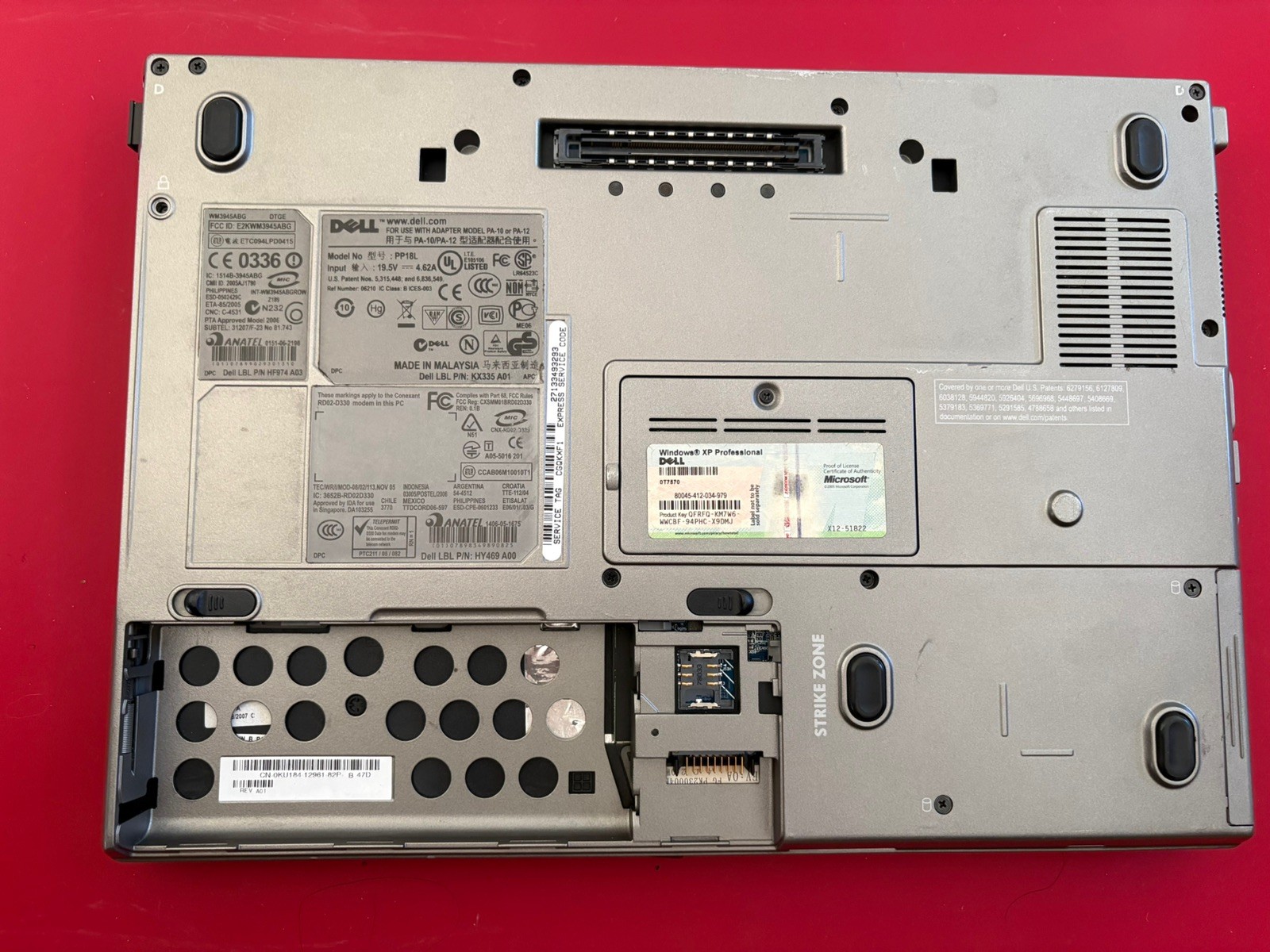 Dell Latitude D630 Intel Core 2 Duo 2GHz 2GB RAM 120GB HDD, win XP