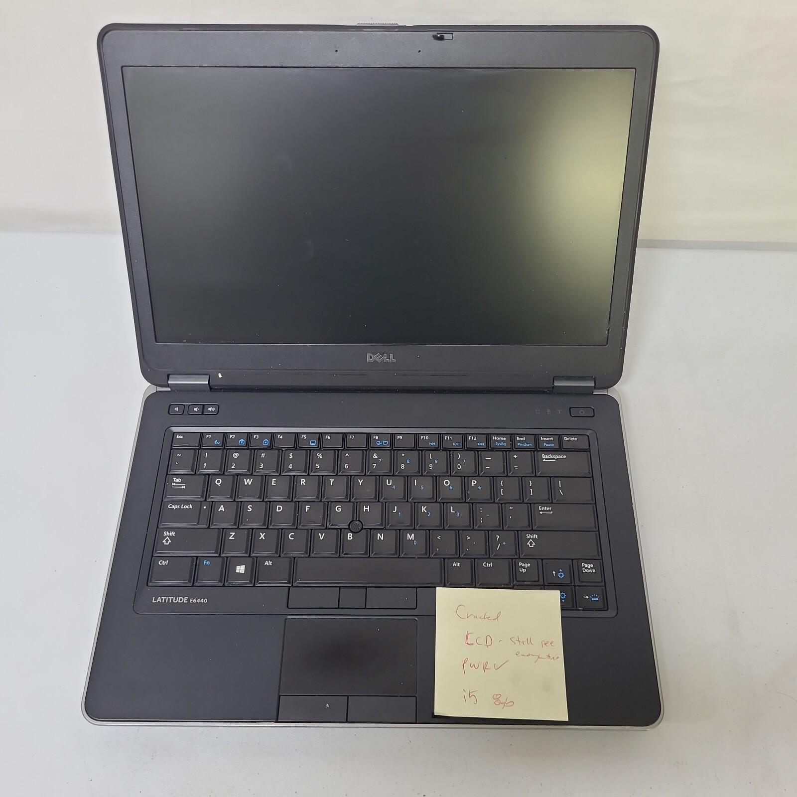 Dell Latitude Laptops E6440 14″ NO OS NO HDD READ AS IS CRACKED SCREENS