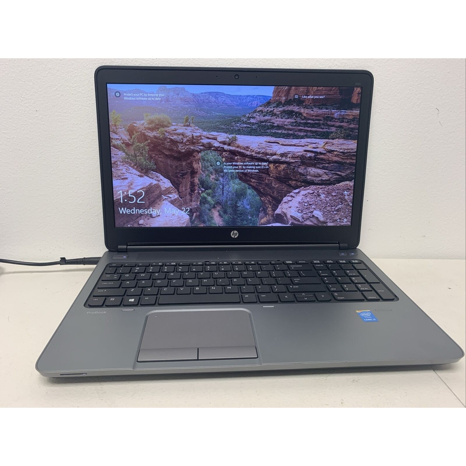 HP ProBook Laptop 650 G1 15.6″ HD i3-4100M 2.5GHz 8GB 500GBHD Wifi Win 10 Pro