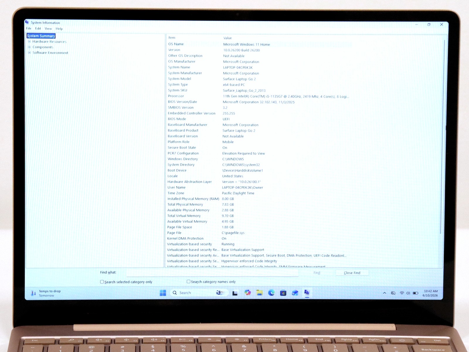 Microsoft Surface Laptop Go 2 12.4″ Core i5-1135G7 8GB 256GB NVMe W11H – Read