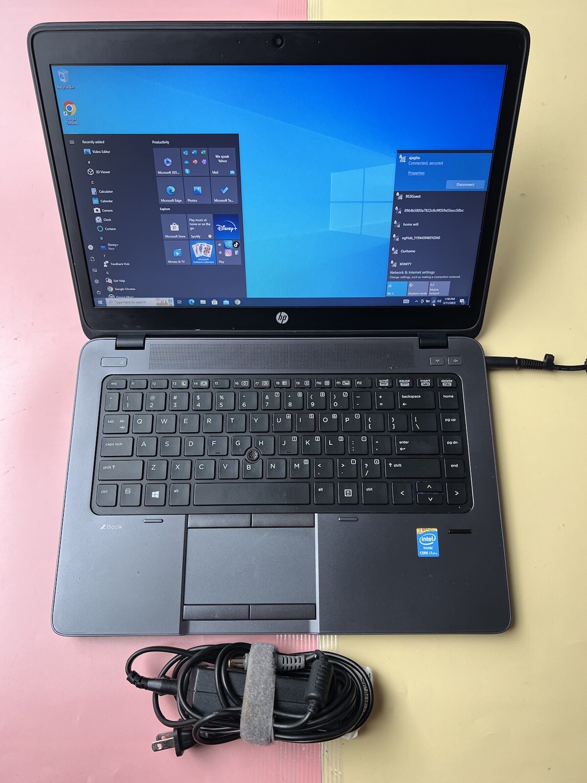 HP ZBook 14 Intel Core i7-4600U 16GB RAM 750GB HDD WEBCAM BACKLIT 1600X900